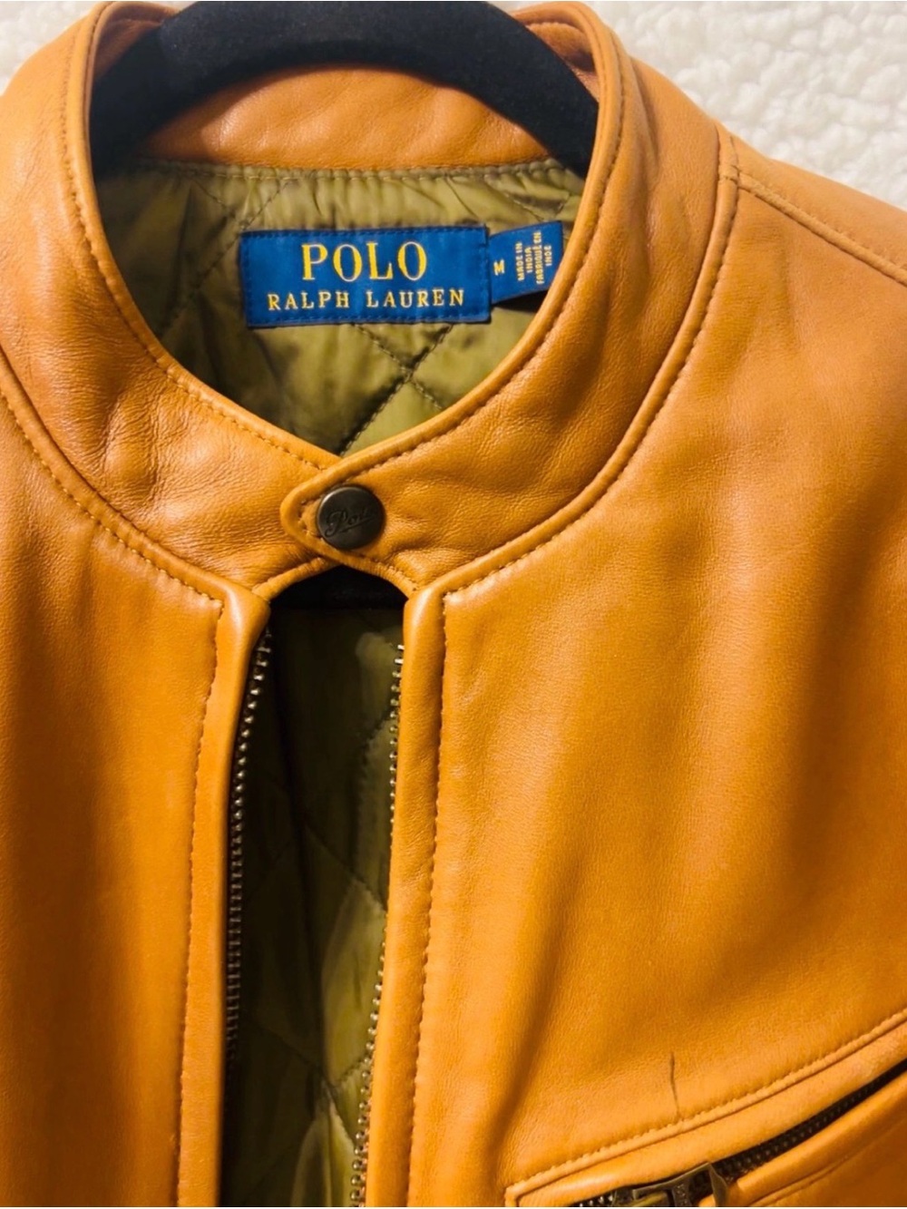 Ralph Lauren Leather Jacket - Picture 2 of 8